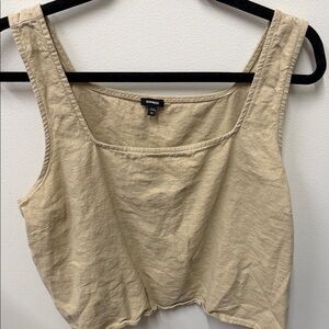 Casual express Tan Tank Top